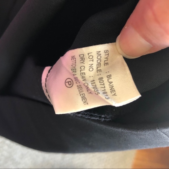 Theory black light wool fit & flare Blainey dress - Picture 7 of 7